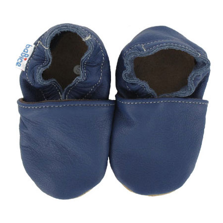 baBice shoes capáčky kožené navy