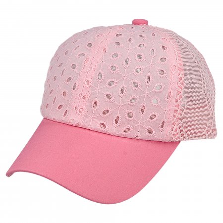 RDX dětská letní kšiltovka D146 růžová