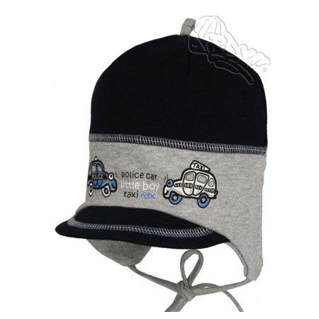 RDX dětská bavlněná čepice 2814C tm.modrá