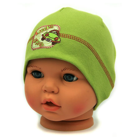 RDX dětská bavlněná čepice 2041 zelená