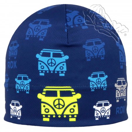 RDX dětská funkční čepice F681 tm.modrá