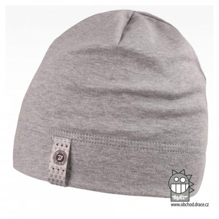 Dráče dětská bavlněná čepice Alan 03 - světle šedá