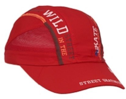 RDX dětská letní kšiltovka D52 červená