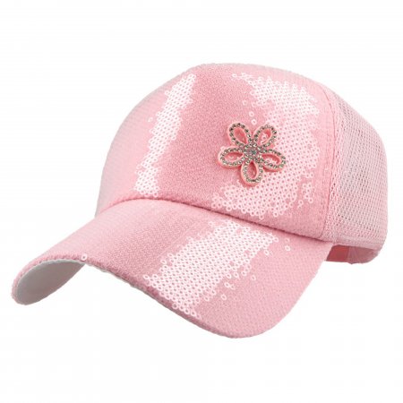 RDX dětská letní čepice D167 růžová