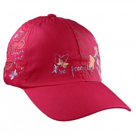 RDX dětská letní kšiltovka D42 fuchsiová