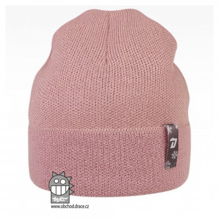 Dráče dětská zimní čepice Merino Urban 10 - starorůžová
