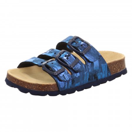 Superfit dětské bačkůrky 1-800113-8110 Fussbettpantoffel