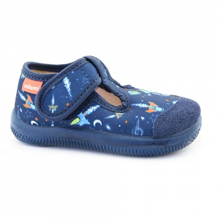 Milami dětské bačkůrky 226-MAC46-66A blue