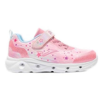 Joma dětské blikací tenisky SPACE JR 2613 LIGHT PINK