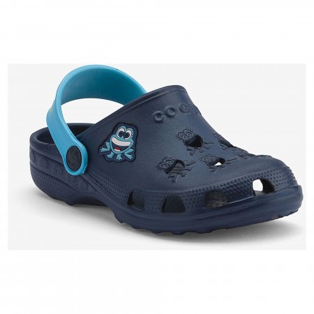 Coqui dětské boty do vody 8701 navy/blue Little Frog
