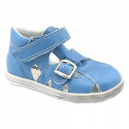 Boots4U dětské sandály T018 modrá líc