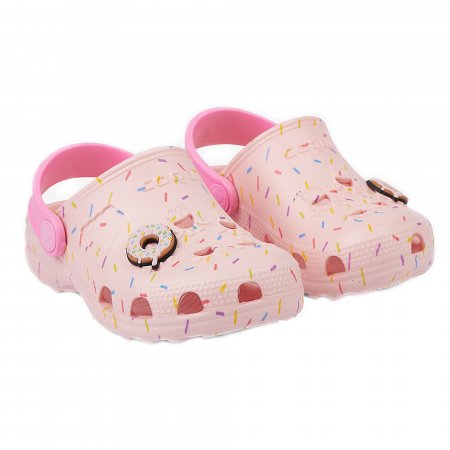 Coqui dětské boty do vody 8701 Candypink/Dk. pink donut+amulet Little Frog