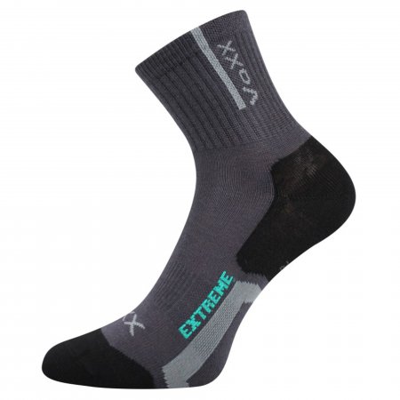 Voxx dětské ponožky bavlněné kluk Josífek tm. šedá