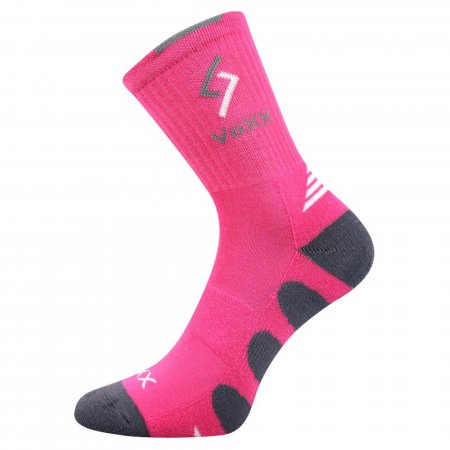 Voxx dětské ponožky polofroté holka Tronic fuchsiová