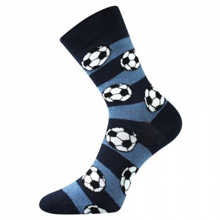 Voxx dětské ponožky bavlněné kluk Arnold pruhované míče