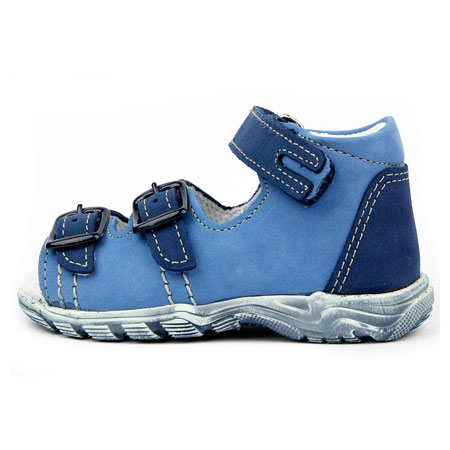 Boots4U dětské sandály T213 sv.modrá-tinte