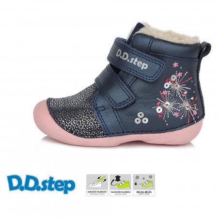 D.D.Step dětské zimní boty W015-435A