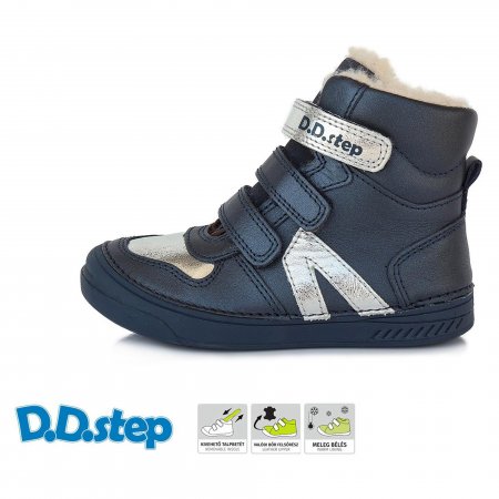 D.D.Step dětské zimní boty W040-893DM