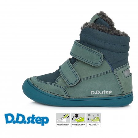 D.D.Step dětské zimní boty W078-758BL