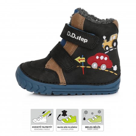 D.D.Step dětské zimní boty W029-645A