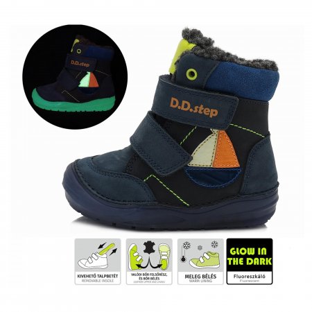 D.D.Step dětské zimní boty W071-657M