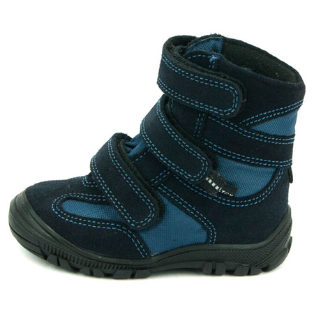 Jas-Tex dětské zimní boty T1013 Oceán modrá