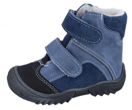 Jonap dětské zimní boty 055m modrá riflová
