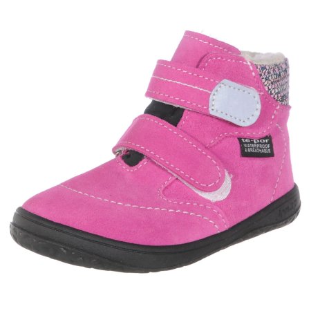 Jonap zimní dětská obuv B5 růžová vlna