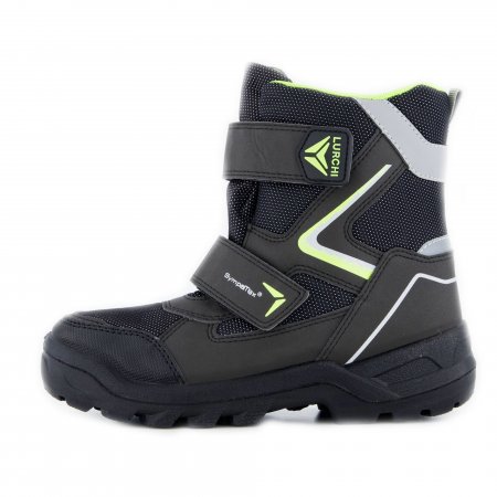 Lurchi dětské zimní boty 63L1033022 Klaus-Sympatex DK Gray