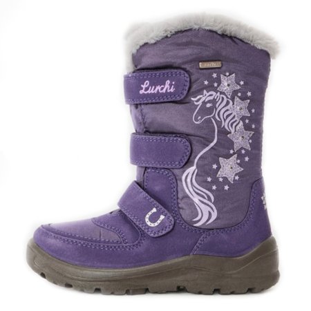 Lurchi dětské zimní boty 63L1073025 Kiomi-Sympatex purple