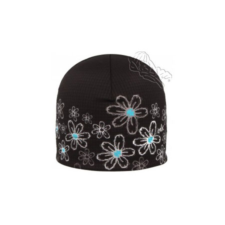 RDX dětská funkční čepice F600P černo/tyrkysová