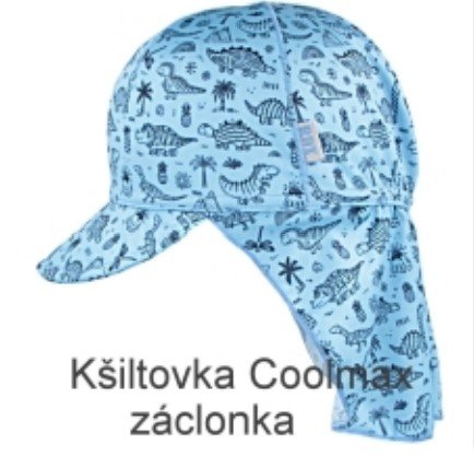 RDX dětská funkční letní čepice FL1198C modrá