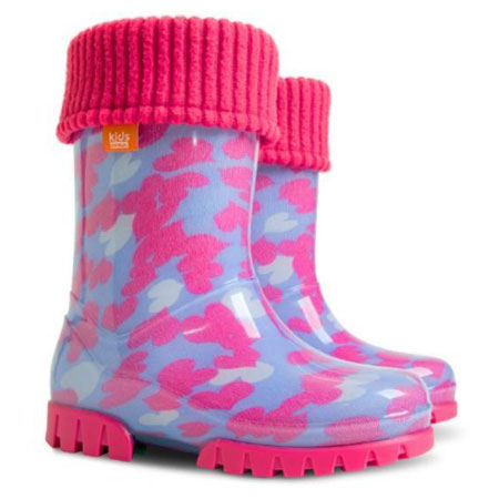 Demar gumáky Twister Lux Print C Srdce