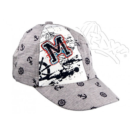 RDX dětská letní kšiltovka D51 šedá