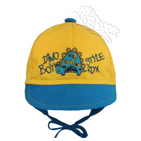 RDX dětská letní čepice 7553 žlutá