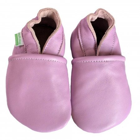 Hopi Hop capáčky kožené Barefoot Lila