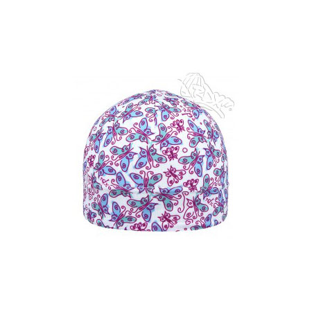 RDX dětská funkční čepice F542E bílo-fialová