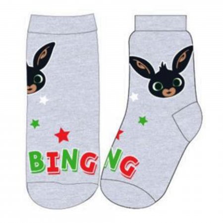 Disney dětské licenční ponožky Bing šedá