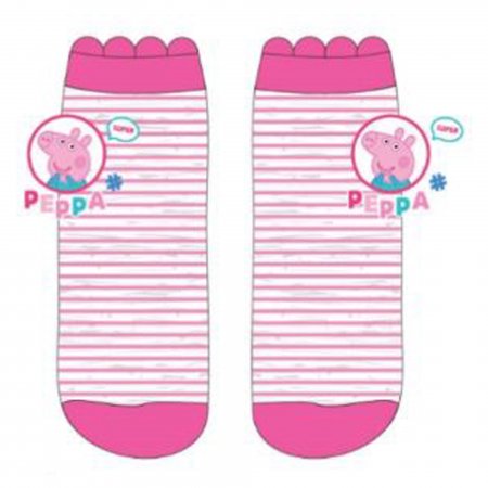 Disney dětské licenční ponožky Prasátko Pepa růžová