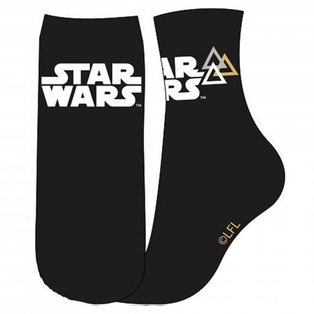 Disney dětské licenční ponožky Star Wars černá