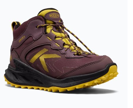 Keen dětské celoroční boty Zionic Mid Wp 1032688 huckleberry/ango mint