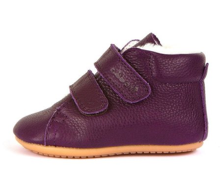 Froddo první zimní botičky Prewalkers G1130013-7 purple
