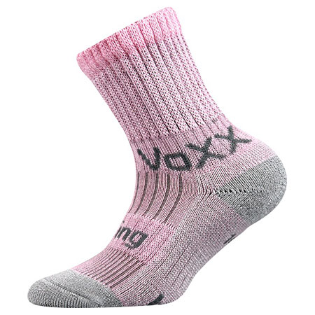 Voxx dětské bambusové ponožky Bomberik sv.růžová