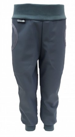 Dan-de-lion softshellové kalhoty zimní- šedé